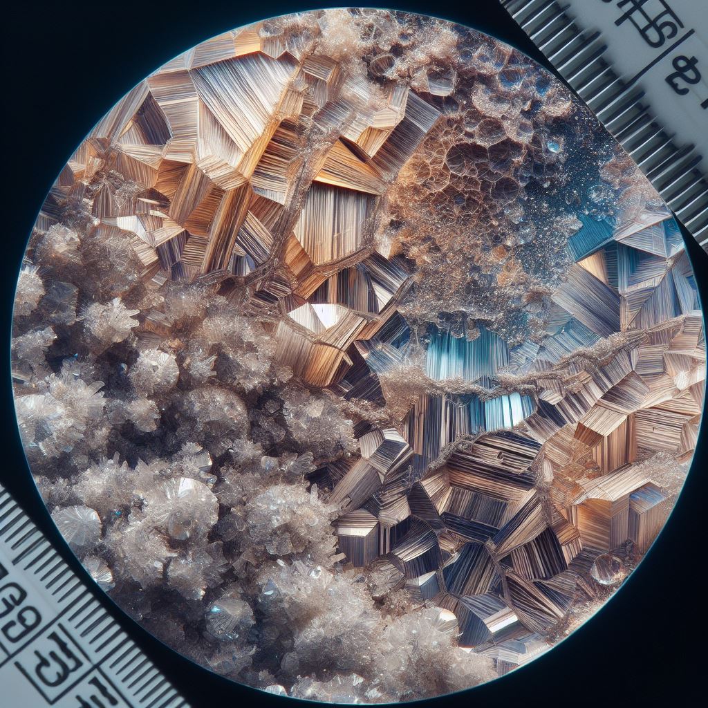 Slika, ki prikazuje različne vrste mineralov in pojasnjuje, kaj so minerali