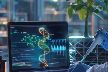 CRISPR tehnologija za urejanje genov pod mikroskopom