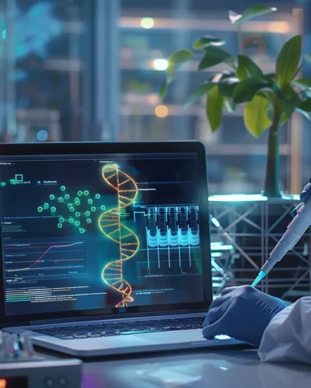 CRISPR tehnologija za urejanje genov pod mikroskopom