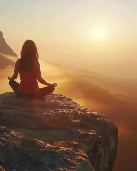 Vodena meditacija v sedečem položaju z usmerjenim dihanjem